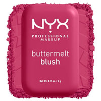 NYX PROFESSIONAL MAKEUP Buttermelt Powder Blush, Fade and Transfer - Resistant Blush, Up to 12HR Make Up Wear, Vegan Formula - Butta Together - 7DAY'S