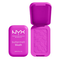 NYX PROFESSIONAL MAKEUP Buttermelt Powder Blush, Fade and Transfer - Resistant Blush, Up to 12HR Make Up Wear, Vegan Formula - Butta Together - 7DAY'S