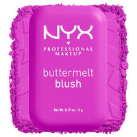 NYX PROFESSIONAL MAKEUP Buttermelt Powder Blush, Fade and Transfer - Resistant Blush, Up to 12HR Make Up Wear, Vegan Formula - Butta Together - 7DAY'S