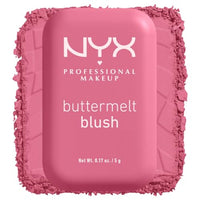 NYX PROFESSIONAL MAKEUP Buttermelt Powder Blush, Fade and Transfer - Resistant Blush, Up to 12HR Make Up Wear, Vegan Formula - Butta Together - 7DAY'S