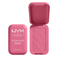 NYX PROFESSIONAL MAKEUP Buttermelt Powder Blush, Fade and Transfer - Resistant Blush, Up to 12HR Make Up Wear, Vegan Formula - Butta Together - 7DAY'S
