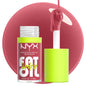 NYX PROFESSIONAL MAKEUP Fat Oil Lip Drip, Moisturizing Lip Oil Gloss, Vegan Tinted Formula, Up to 12 HR Hydration - Missed Call (Sheer Pink) - 7DAY'S