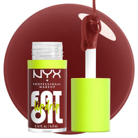 NYX PROFESSIONAL MAKEUP Fat Oil Lip Drip, Moisturizing Lip Oil Gloss, Vegan Tinted Formula, Up to 12 HR Hydration - Missed Call (Sheer Pink) - 7DAY'S