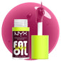 NYX PROFESSIONAL MAKEUP Fat Oil Lip Drip, Moisturizing Lip Oil Gloss, Vegan Tinted Formula, Up to 12 HR Hydration - Missed Call (Sheer Pink) - 7DAY'S