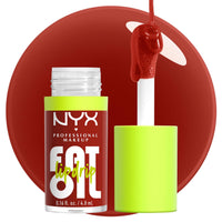 NYX PROFESSIONAL MAKEUP Fat Oil Lip Drip, Moisturizing Lip Oil Gloss, Vegan Tinted Formula, Up to 12 HR Hydration - Missed Call (Sheer Pink) - 7DAY'S