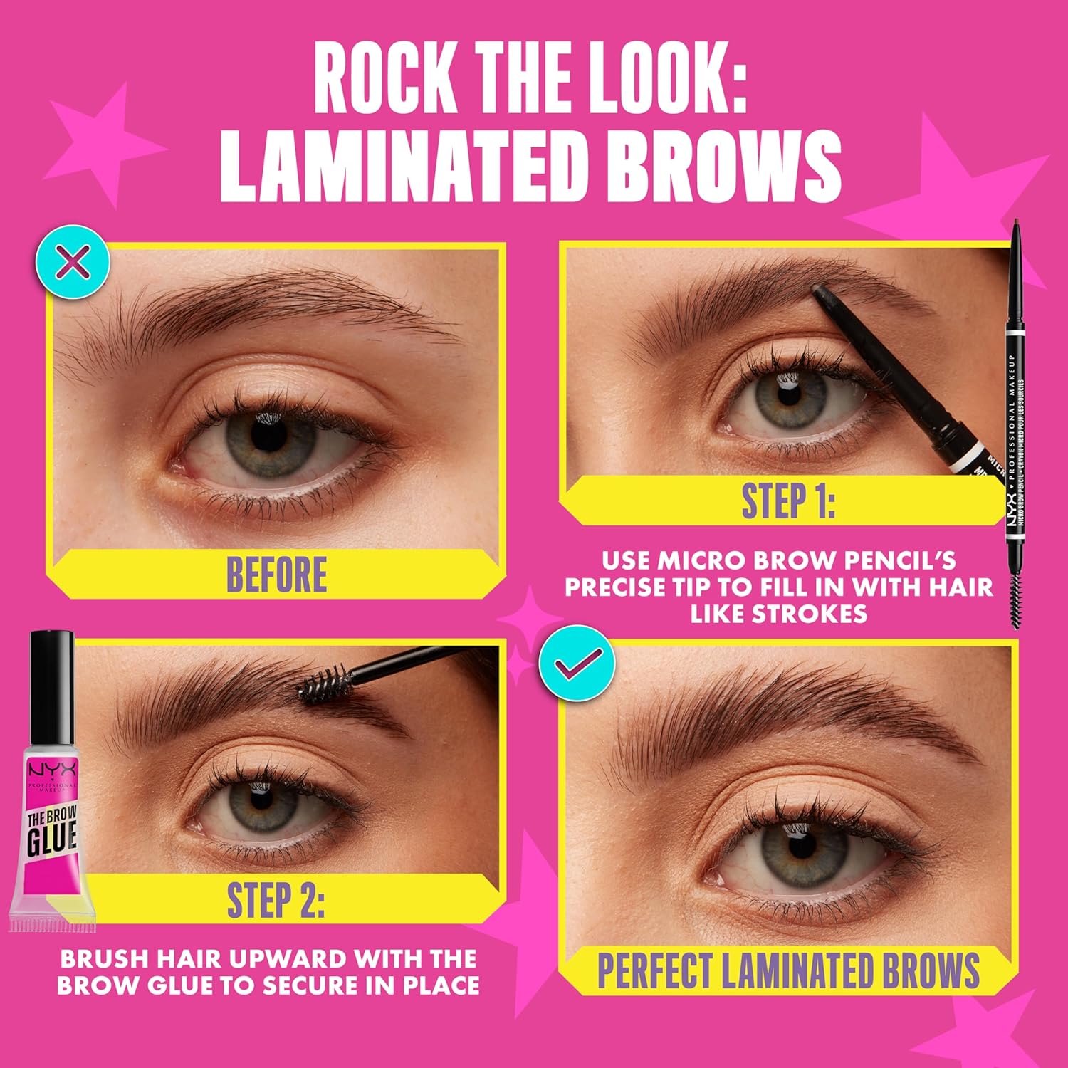 NYX PROFESSIONAL MAKEUP Micro Brow Pencil, Precise Eyebrow Pencil - Espresso - 7DAY'S