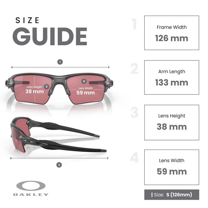 Oakley Flak 2.0 XL OO9188 Rectangle Sunglasses For Men + BUNDLE Leash + Designer iWear Care Kit - 7DAY'S