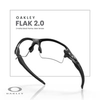 Oakley Flak 2.0 XL OO9188 Rectangle Sunglasses For Men + BUNDLE Leash + Designer iWear Care Kit - 7DAY'S