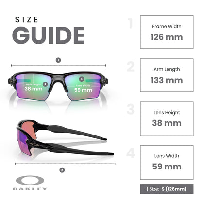 Oakley Flak 2.0 XL OO9188 Rectangle Sunglasses For Men + BUNDLE Leash + Designer iWear Care Kit - 7DAY'S