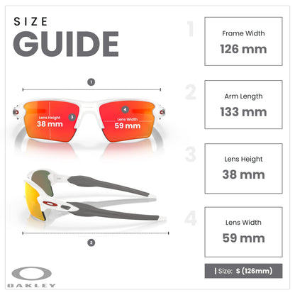 Oakley Flak 2.0 XL OO9188 Rectangle Sunglasses For Men + BUNDLE Leash + Designer iWear Care Kit - 7DAY'S