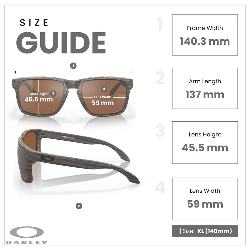 Oakley Holbrook XL OO9417 Square Sunglasses For Men+ BUNDLE Leash +Designer iWear Care Kit - 7DAY'S