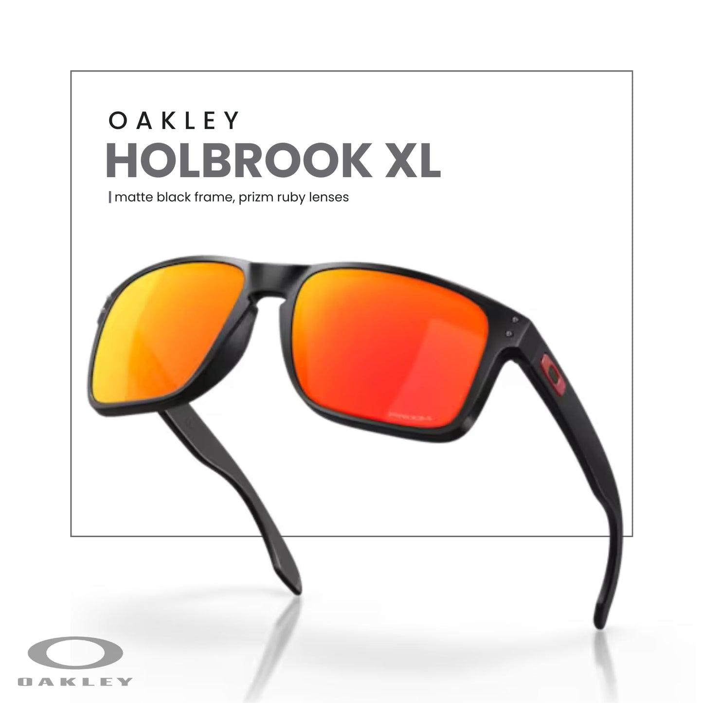 Oakley Holbrook XL OO9417 Square Sunglasses For Men+ BUNDLE Leash +Designer iWear Care Kit - 7DAY'S