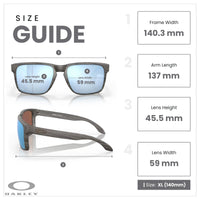 Oakley Holbrook XL OO9417 Square Sunglasses For Men+ BUNDLE Leash +Designer iWear Care Kit - 7DAY'S