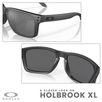 Oakley Holbrook XL OO9417 Square Sunglasses For Men+ BUNDLE Leash +Designer iWear Care Kit - 7DAY'S