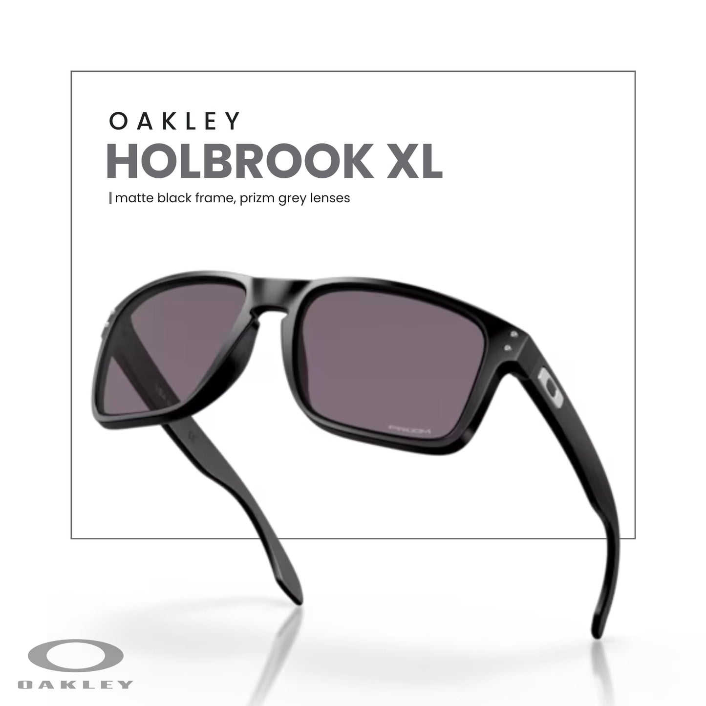 Oakley Holbrook XL OO9417 Square Sunglasses For Men+ BUNDLE Leash +Designer iWear Care Kit - 7DAY'S