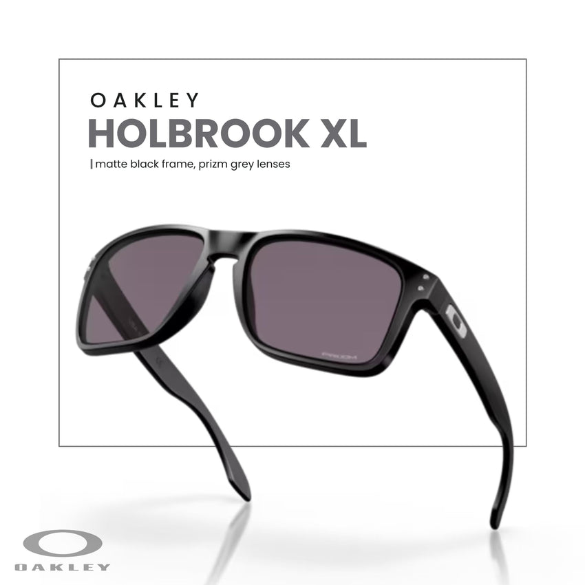 Oakley Holbrook XL OO9417 Square Sunglasses For Men+ BUNDLE Leash +Designer iWear Care Kit - 7DAY'S