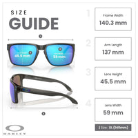 Oakley Holbrook XL OO9417 Square Sunglasses For Men+ BUNDLE Leash +Designer iWear Care Kit - 7DAY'S