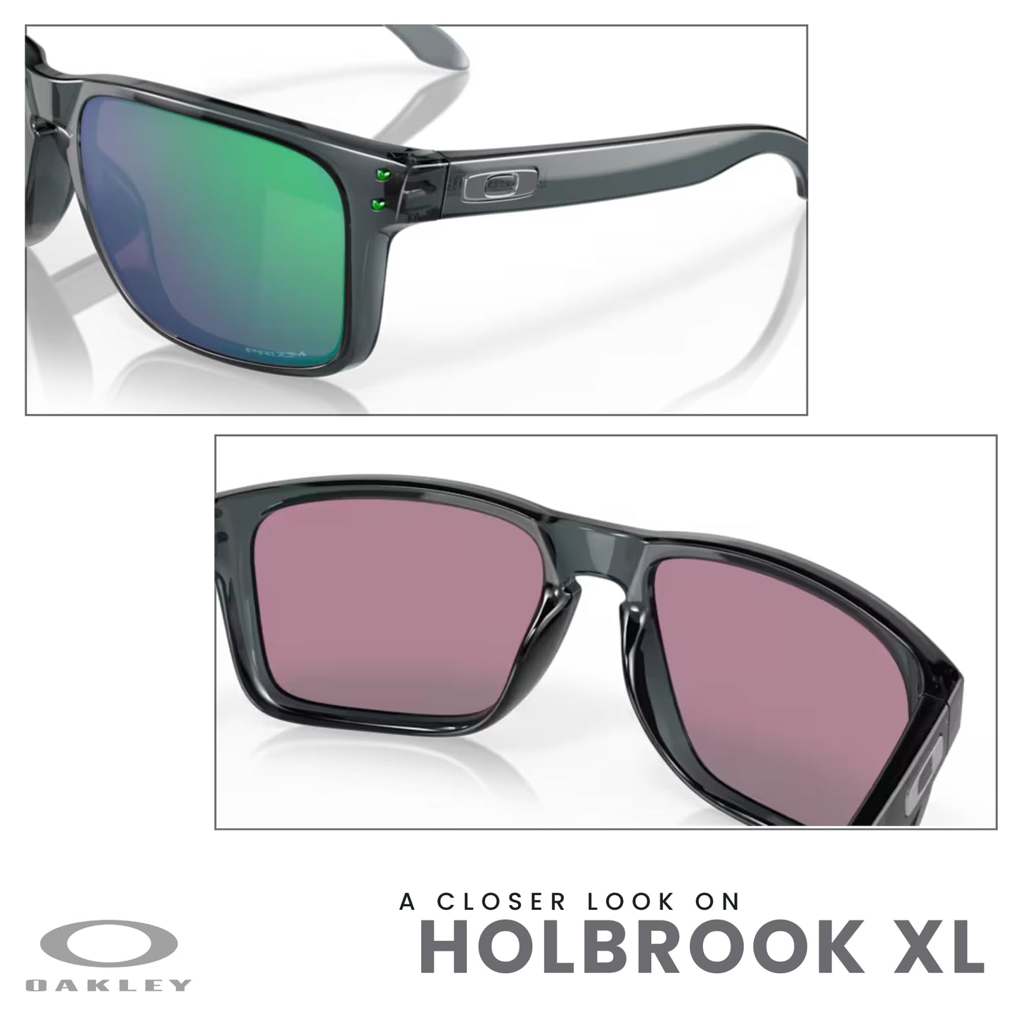 Oakley Holbrook XL OO9417 Square Sunglasses For Men+ BUNDLE Leash +Designer iWear Care Kit - 7DAY'S