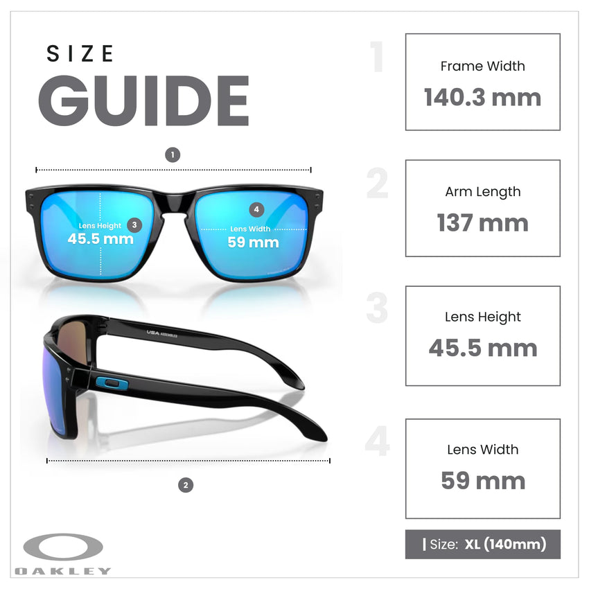 Oakley Holbrook XL OO9417 Square Sunglasses For Men+ BUNDLE Leash +Designer iWear Care Kit - 7DAY'S