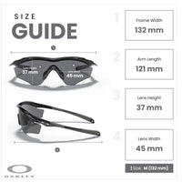 Oakley M2 Frame XL OO9343 Shield Sunglasses for Men + BUNDLE Leash +Designer iWear Care Kit - 7DAY'S