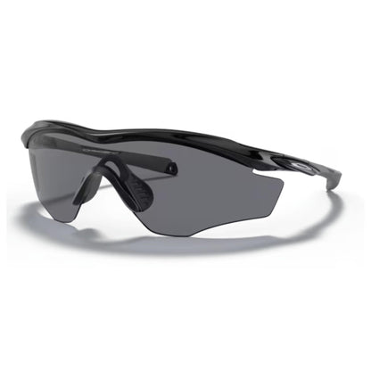 Oakley M2 Frame XL OO9343 Shield Sunglasses for Men + BUNDLE Leash +Designer iWear Care Kit - 7DAY'S