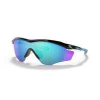 Oakley M2 Frame XL OO9343 Shield Sunglasses for Men + BUNDLE Leash +Designer iWear Care Kit - 7DAY'S