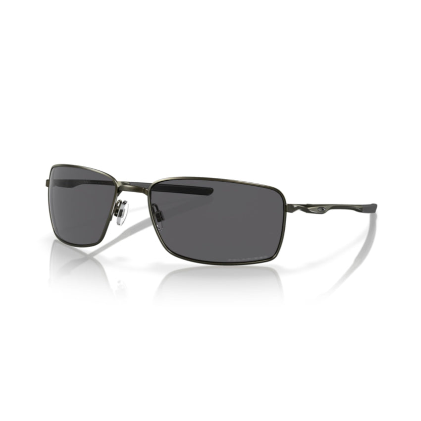 Oakley Square Wire OO4075 Rectangular Sunglasses For Men + BUNDLE Leash + Designer iWear Care Kit - 7DAY'S