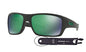 Oakley Turbine OO9263 Rectangular Sunglasses For Men+ BUNDLE Leash + BUNDLE with Designer iWear Eyewear Kit - 7DAY'S