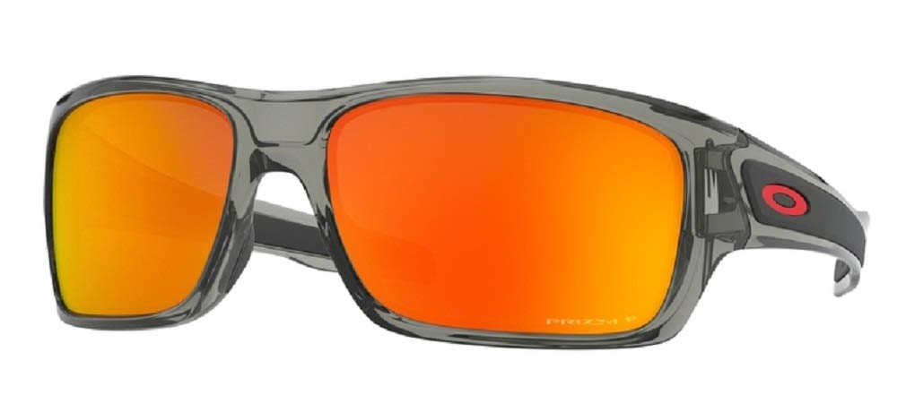 Oakley Turbine OO9263 Rectangular Sunglasses For Men+ BUNDLE Leash + BUNDLE with Designer iWear Eyewear Kit - 7DAY'S