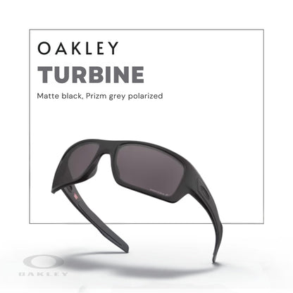 Oakley Turbine OO9263 Rectangular Sunglasses For Men+ BUNDLE Leash + BUNDLE with Designer iWear Eyewear Kit - 7DAY'S