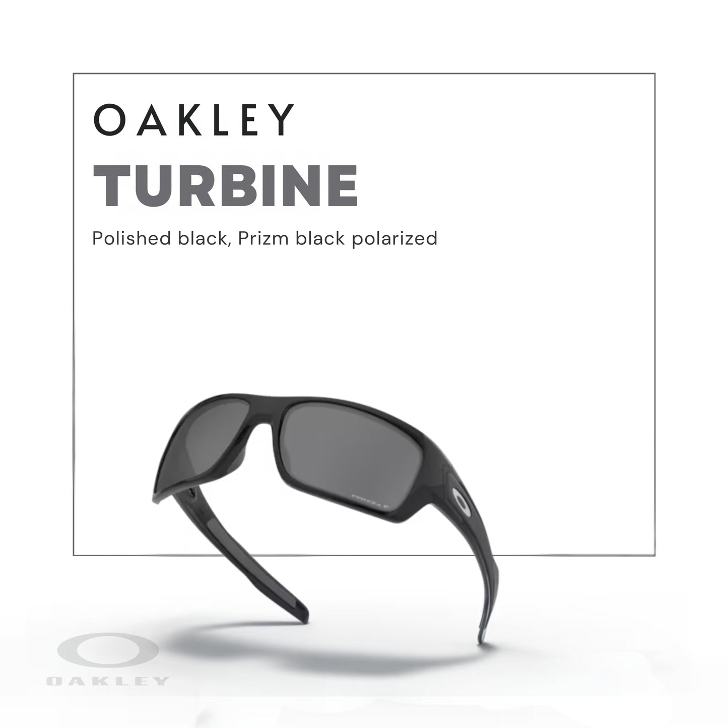Oakley Turbine OO9263 Rectangular Sunglasses For Men+ BUNDLE Leash + BUNDLE with Designer iWear Eyewear Kit - 7DAY'S