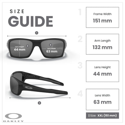 Oakley Turbine OO9263 Rectangular Sunglasses For Men+ BUNDLE Leash + BUNDLE with Designer iWear Eyewear Kit - 7DAY'S