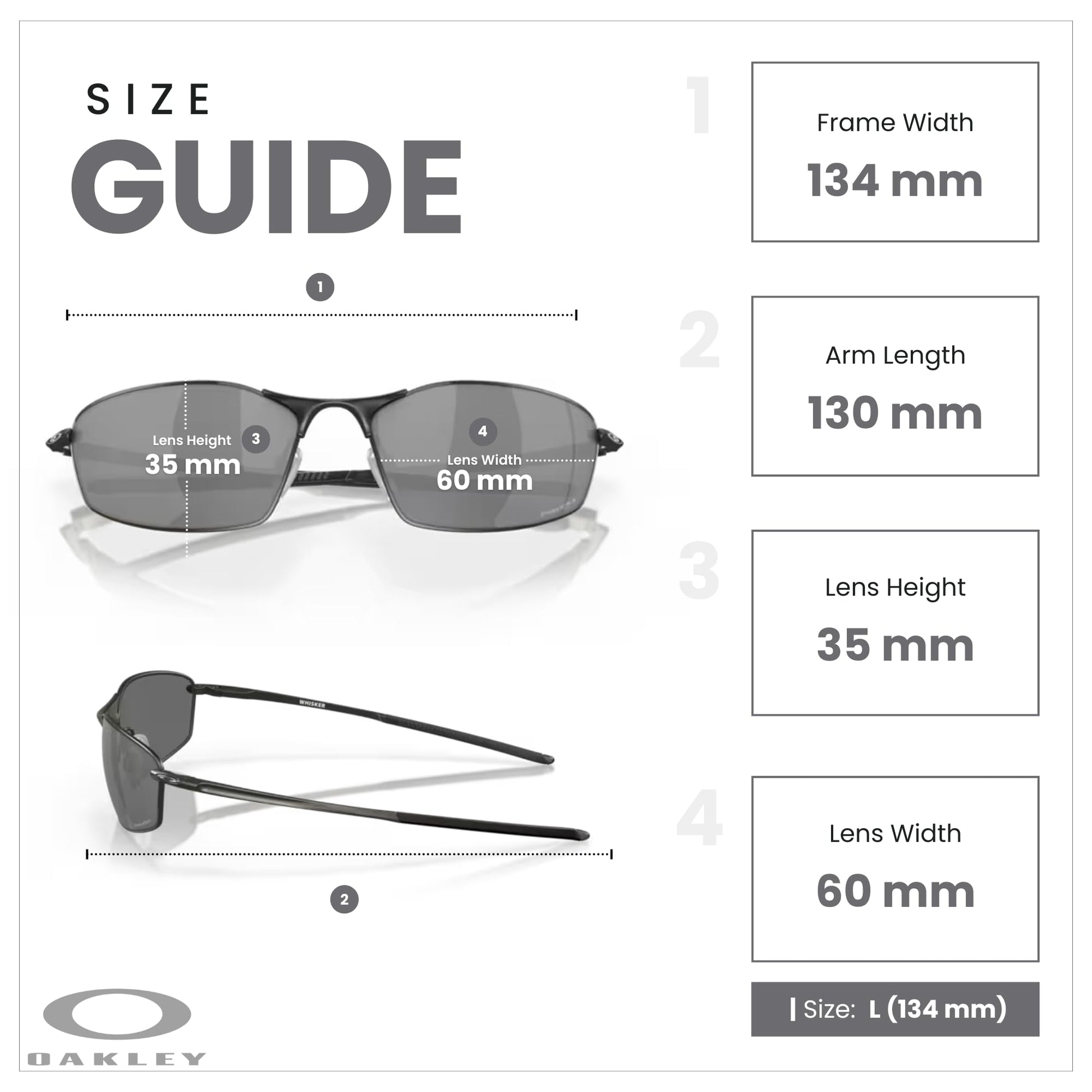 Oakley Whisker OO4141 Oval Sunglasses for Men + BUNDLE Accessory Leash + BUNDLE with Designer iWear Care Kit - 7DAY'S