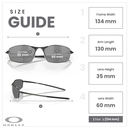 Oakley Whisker OO4141 Oval Sunglasses for Men + BUNDLE Accessory Leash + BUNDLE with Designer iWear Care Kit - 7DAY'S