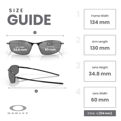Oakley Whisker OO4141 Oval Sunglasses for Men + BUNDLE Accessory Leash + BUNDLE with Designer iWear Care Kit - 7DAY'S