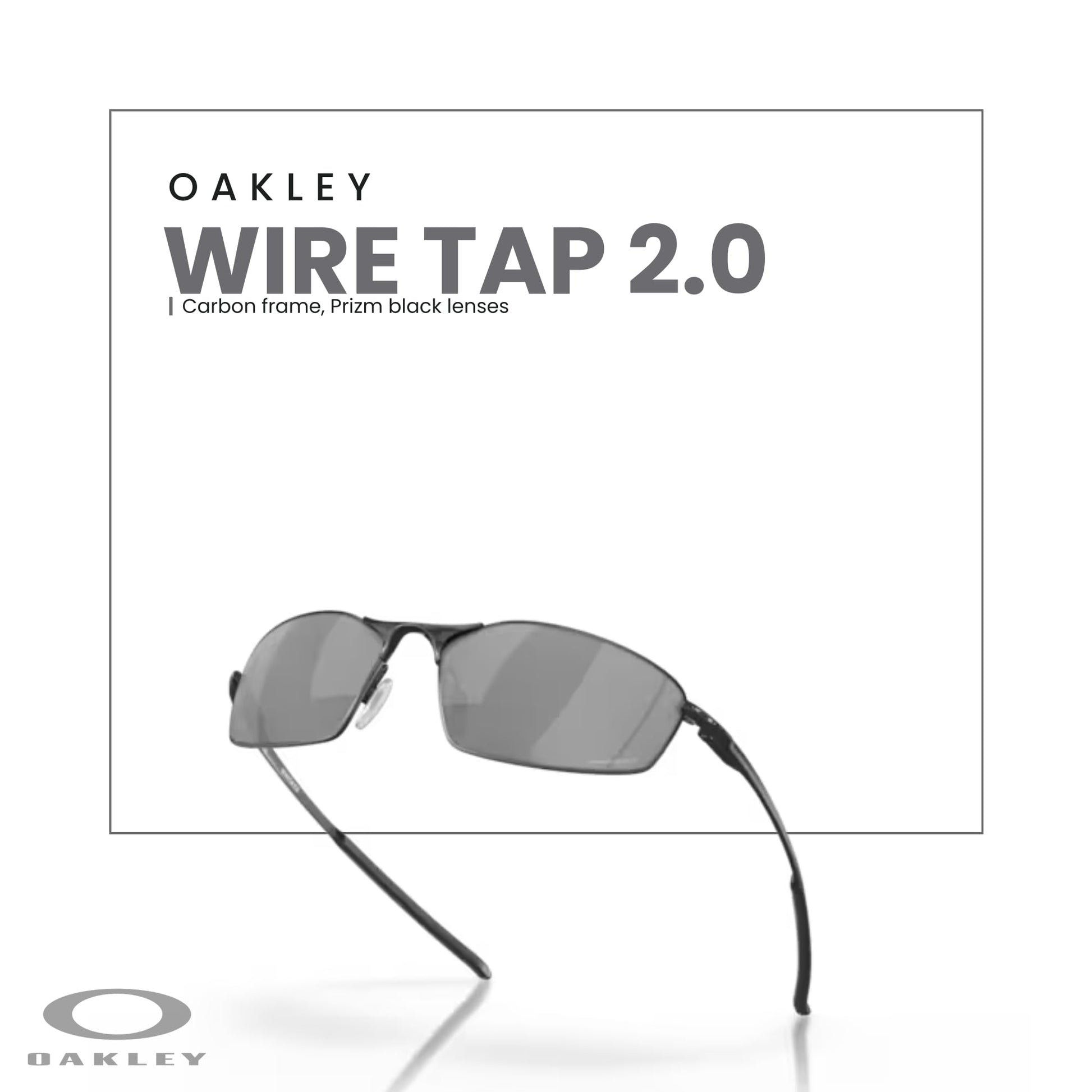 Oakley Whisker OO4141 Oval Sunglasses for Men + BUNDLE Accessory Leash + BUNDLE with Designer iWear Care Kit - 7DAY'S