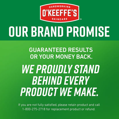 O'Keeffe's Working Hands Hand Cream for Extreme Dryness - 3 oz Tube (2 Pack) - Repairing Skincare for Cracked, Dry Hands - 7DAY'S