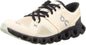 On Women's Cloud X 3 Sneakers, White/Black, 9 Medium US - 7DAY'S