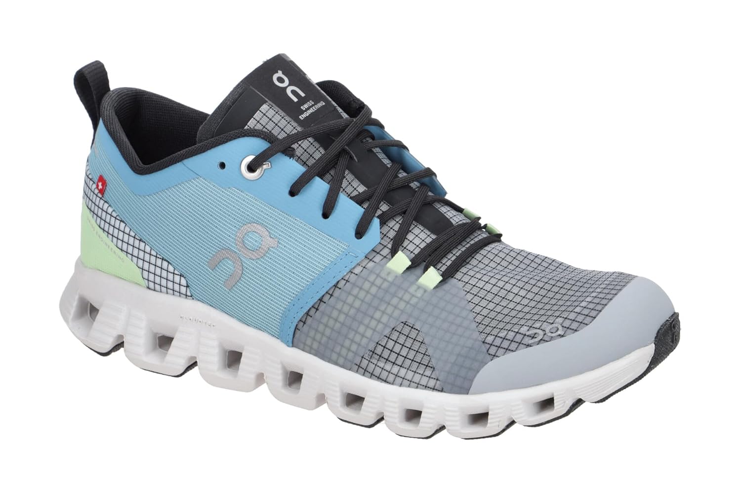 On Women's Cloud X 3 Sneakers, White/Black, 9 Medium US - 7DAY'S