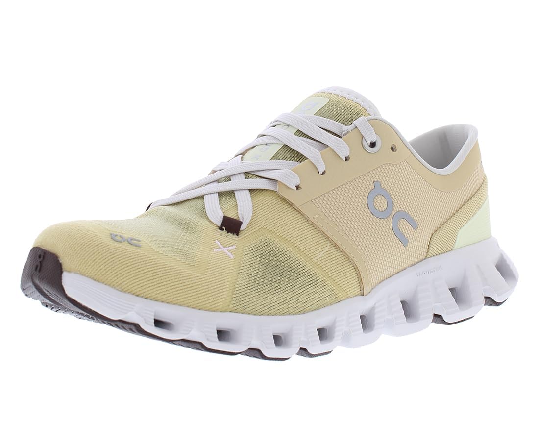 On Women's Cloud X 3 Sneakers, White/Black, 9 Medium US - 7DAY'S