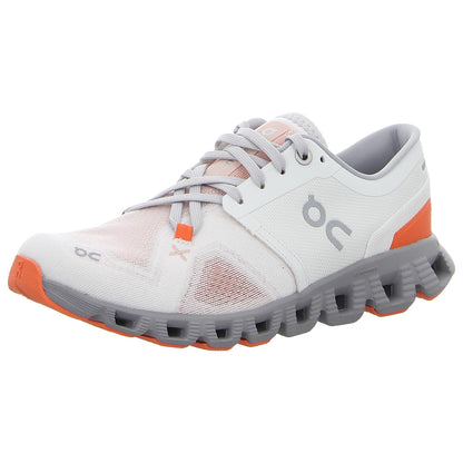 On Women's Cloud X 3 Sneakers, White/Black, 9 Medium US - 7DAY'S