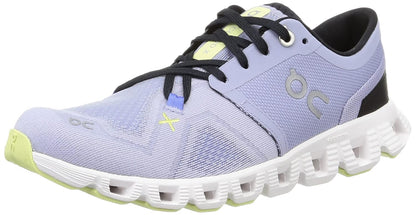 On Women's Cloud X 3 Sneakers, White/Black, 9 Medium US - 7DAY'S