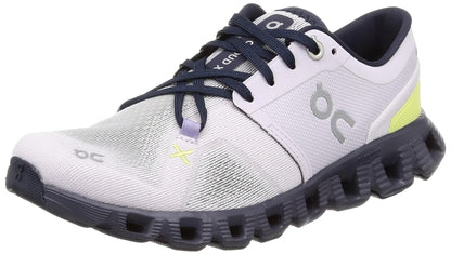 On Women's Cloud X 3 Sneakers, White/Black, 9 Medium US - 7DAY'S