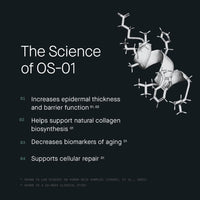 oneskin FACE OS - 01 Peptide Topical Supplement & Skin Longevity Age Reversal Moisturizer - 7DAY'S