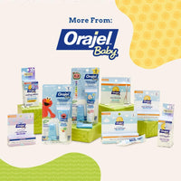 Orajel Baby Daytime & Nighttime Cooling Gels for Teething, Drug - Free, 1 Pediatrician Recommended Brand for Teething*, Two 0.18oz Tubes - 7DAY'S