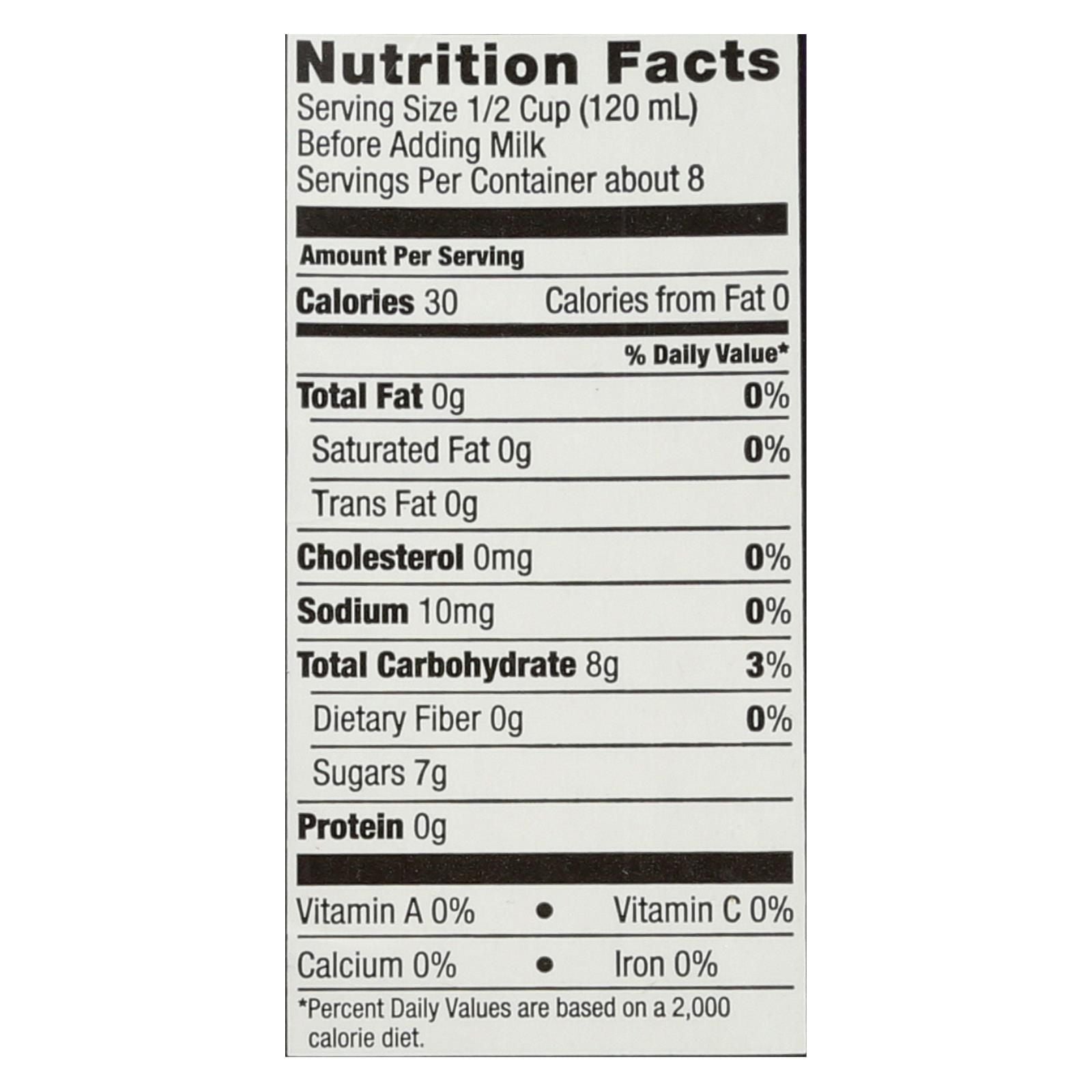 Oregon Chai Original Chai Tea Latte Concentrate - Slightly Sweet - Case Of 6 - 32 Fl Oz. - 7DAY'S