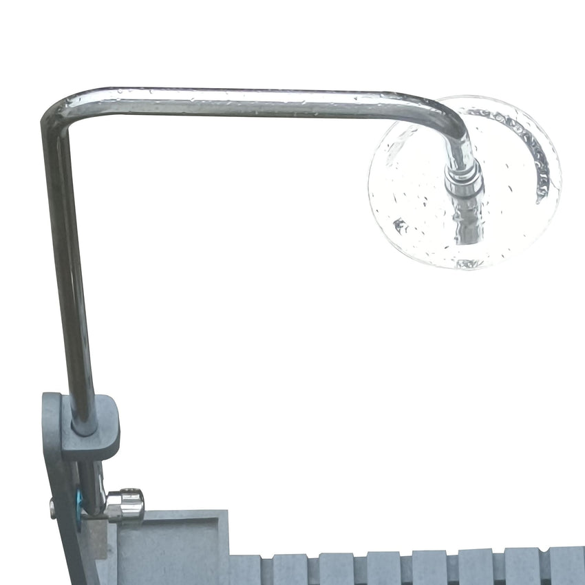 Outdoor Garden Pool Shower with Chassis Board, for Swimming Pool, Patio, Terrace, Garden, Wood - 7DAY'S