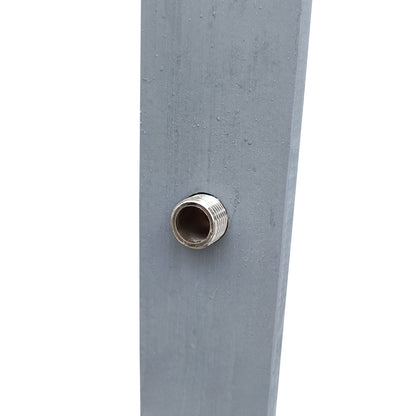 Outdoor Garden Pool Shower with Chassis Board, for Swimming Pool, Patio, Terrace, Garden, Wood - 7DAY'S