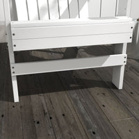 Outsunny Modern Adirondack Chair with Cupholder for Patio, Garden & Lawn, White - 7DAY'S
