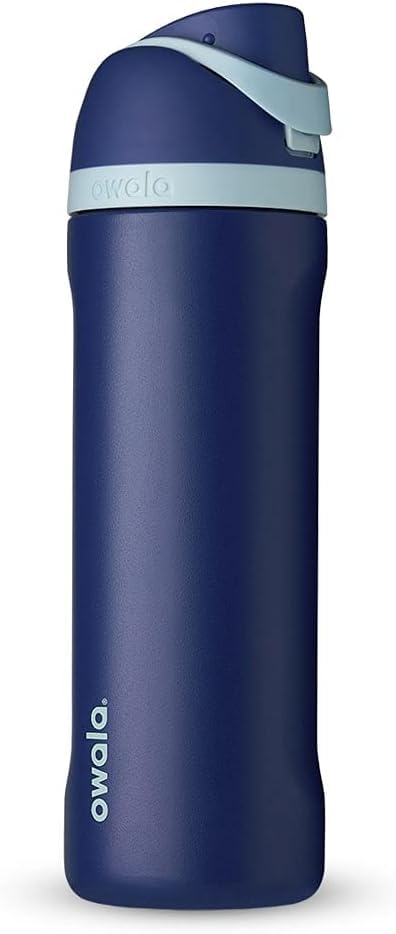 Owala Disney Princess FreeSip Insulated Stainless Steel Water Bottle with Straw for Sports and Travel, BPA-Free Sports Water Bottle, 24 oz, Ariel
